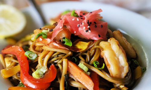 Ginger Shrimp Stir Fry